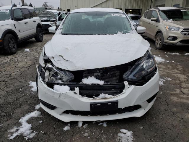 3N1AB7AP6JY320744 - 2018 NISSAN SENTRA S WHITE photo 5