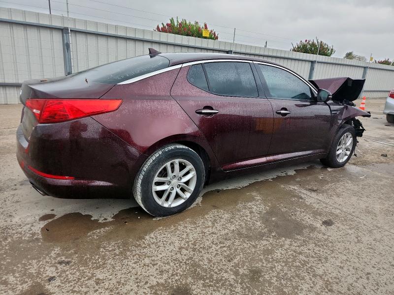 5XXGM4A76DG103420 - 2013 KIA OPTIMA LX 勃艮第红 照片 3