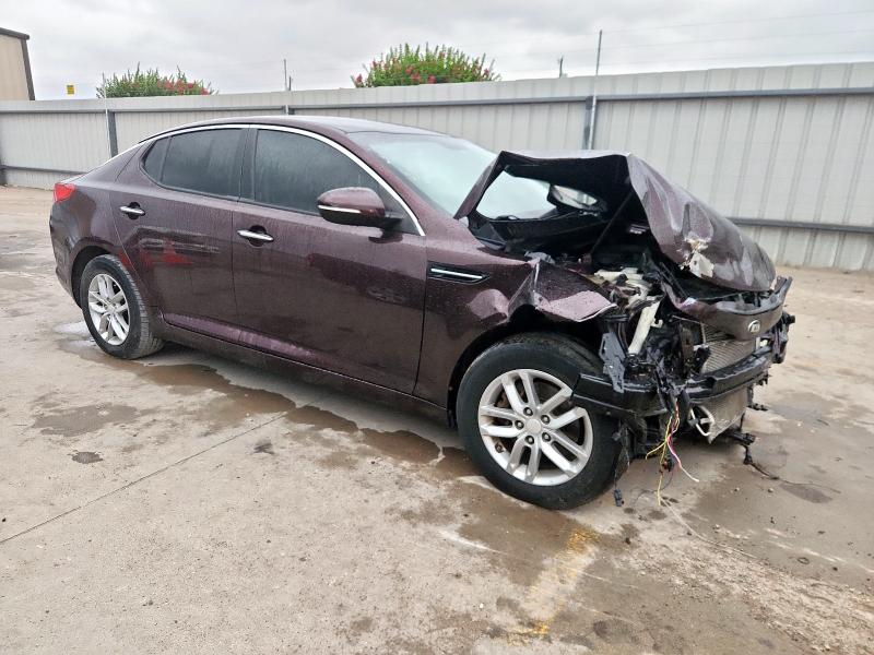 5XXGM4A76DG103420 - 2013 KIA OPTIMA LX 勃艮第红 照片 4