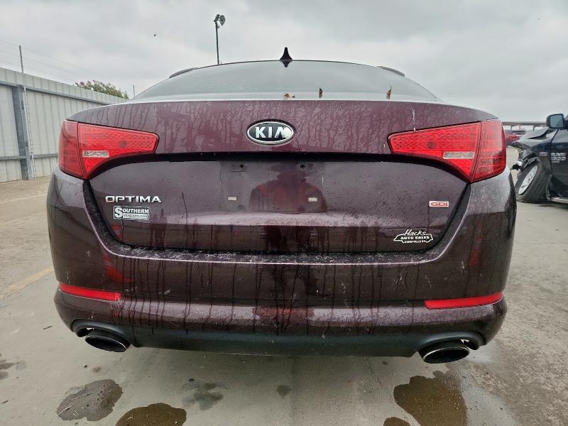 5XXGM4A76DG103420 - 2013 KIA OPTIMA LX 勃艮第红 照片 6
