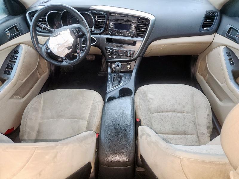 5XXGM4A76DG103420 - 2013 KIA OPTIMA LX 勃艮第红 照片 8