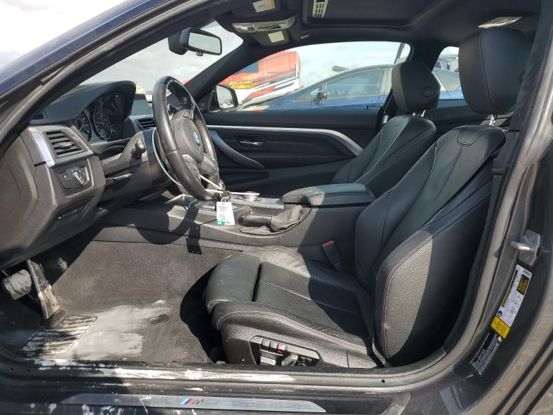 WBA4W7C5XKAG52914 - 2019 BMW 440I GRAY photo 7