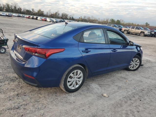 3KPC24A31KE054781 - 2019 HYUNDAI ACCENT SE BLUE photo 3