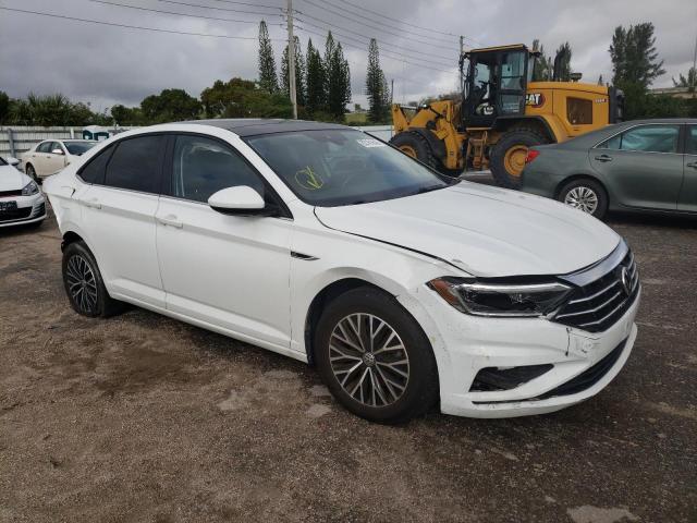 3VWE57BU3KM079273 - 2019 VOLKSWAGEN JETTA SEL WHITE photo 4