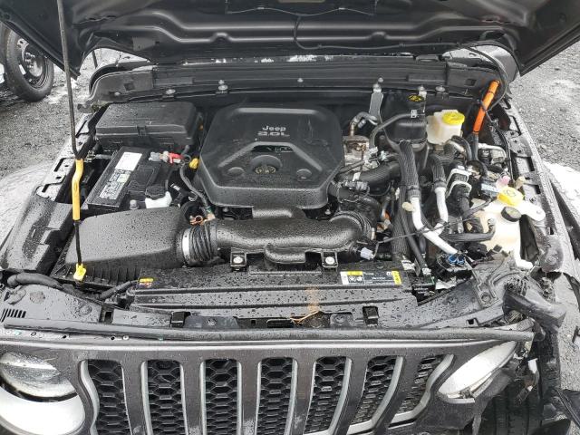 1C4JJXP68NW222567 - 2022 JEEP WRANGLER U SAHARA 4XE GRAY photo 11