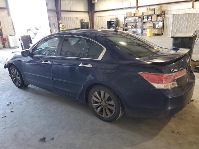 1HGCP3F81BA016651 - 2011 HONDA ACCORD EXL BLUE photo 2