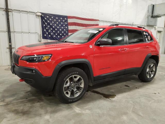 1C4PJMBN0KD207687 - 2019 JEEP CHEROKEE TRAILHAWK RED photo 1