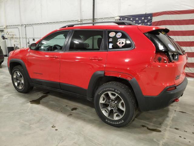 1C4PJMBN0KD207687 - 2019 JEEP CHEROKEE TRAILHAWK RED photo 2