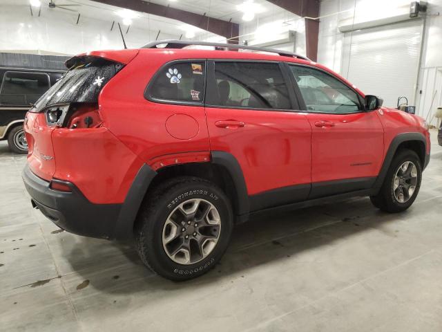 1C4PJMBN0KD207687 - 2019 JEEP CHEROKEE TRAILHAWK RED photo 3