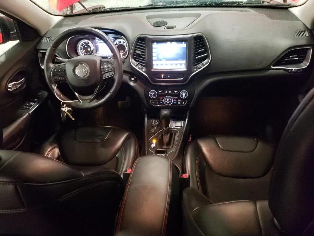 1C4PJMBN0KD207687 - 2019 JEEP CHEROKEE TRAILHAWK RED photo 8