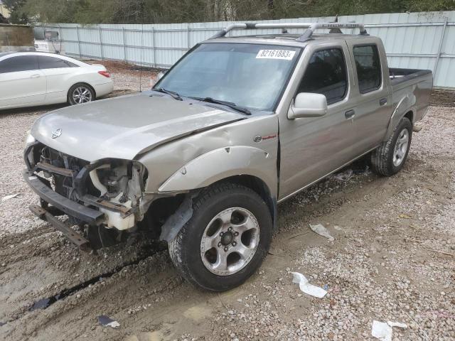 1N6MD27T61C345578 - 2001 NISSAN FRONTIER CREW CAB SC GREEN photo 1