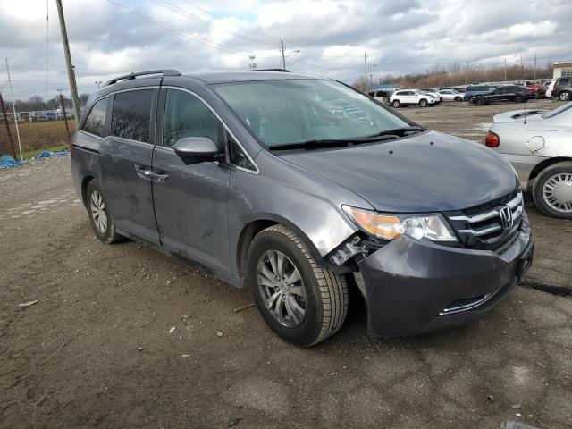 5FNRL5H4XEB104507 - 2014 HONDA ODYSSEY EX SILVER photo 4