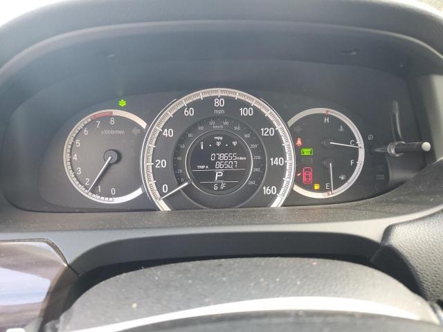 1HGCR2F71HA300818 - 2017 HONDA ACCORD EX SILVER photo 9