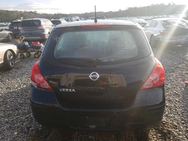 3N1BC1CP0CK281313 - 2012 NISSAN VERSA S BLACK photo 6