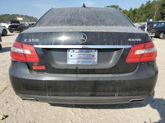 WDDHF8HB4AA107687 - 2010 MERCEDES-BENZ E 350 4MATIC BLACK photo 6