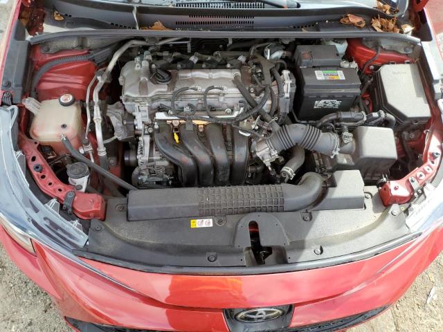 JTDEPMAE9MJ185880 - 2021 TOYOTA COROLLA LE RED photo 11