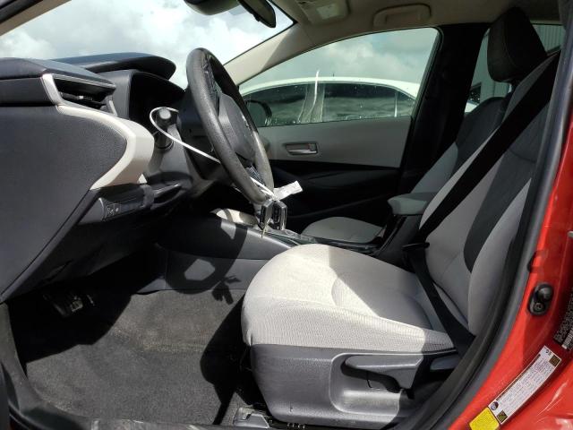 JTDEPMAE9MJ185880 - 2021 TOYOTA COROLLA LE RED photo 7