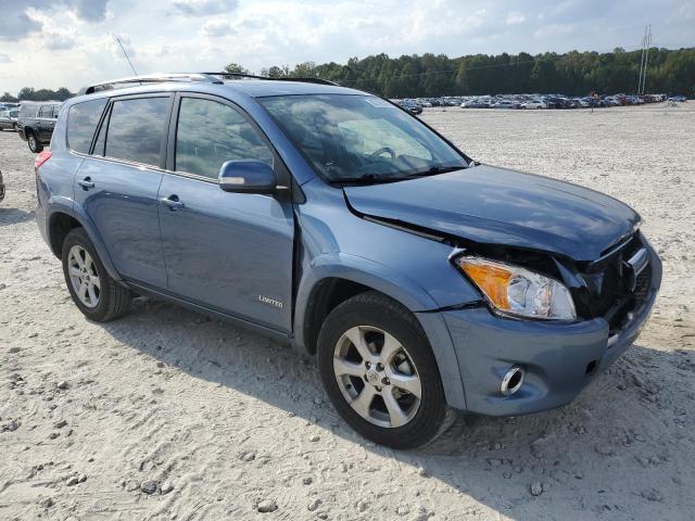 2T3YF4DV7BW090065 - 2011 TOYOTA RAV4 LIMITED BLUE photo 4