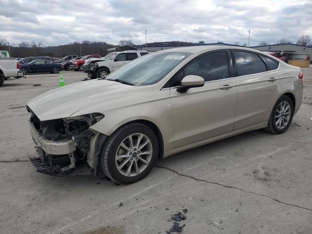 3FA6P0H78HR369164 - 2017 FORD FUSION SE GOLD photo 1