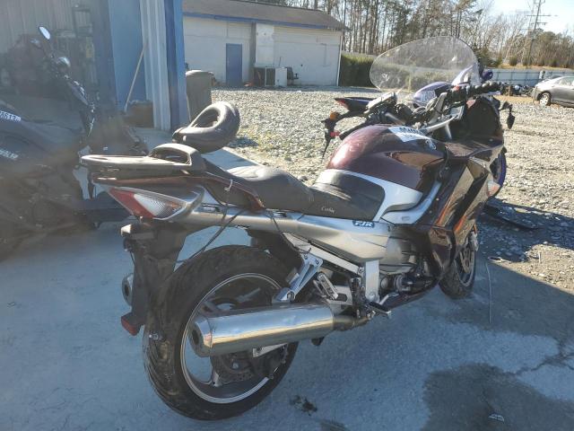 JYARP15E87A002415 - 2007 YAMAHA FJR1300 BURGUNDY photo 4