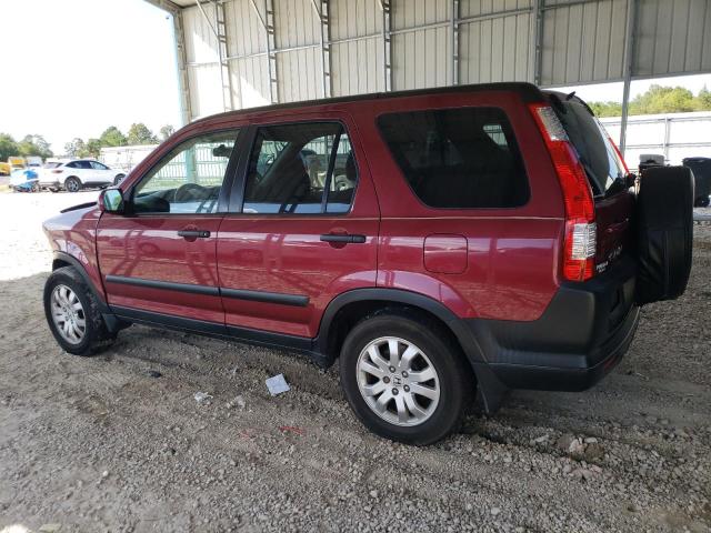 SHSRD78885U322370 - 2005 HONDA CR-V EX MAROON photo 2