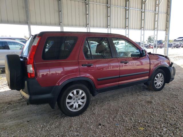 SHSRD78885U322370 - 2005 HONDA CR-V EX MAROON photo 3