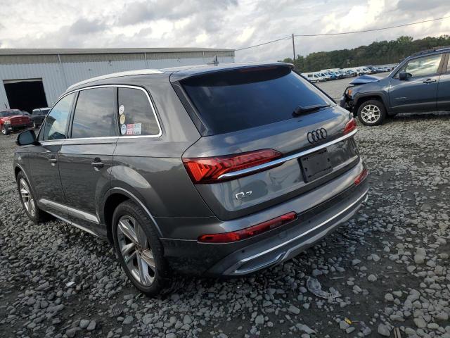 WA1VXAF70MD014792 - 2021 AUDI Q7 PRESTIGE Czarny zdjęcie 2