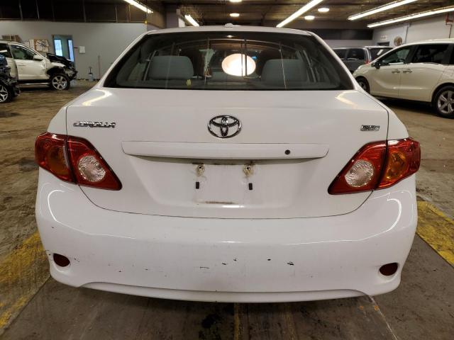 2T1BU4EE4AC288816 - 2010 TOYOTA COROLLA BASE WHITE photo 6