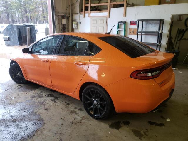 1C3CDFBA3DD346203 - 2013 DODGE DART SXT ORANGE photo 2