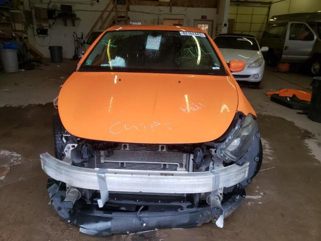 1C3CDFBA3DD346203 - 2013 DODGE DART SXT ORANGE photo 5