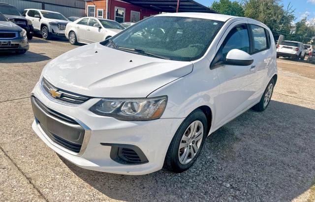 1G1JG6SH9J4110845 - 2018 CHEVROLET SONIC WHITE photo 2