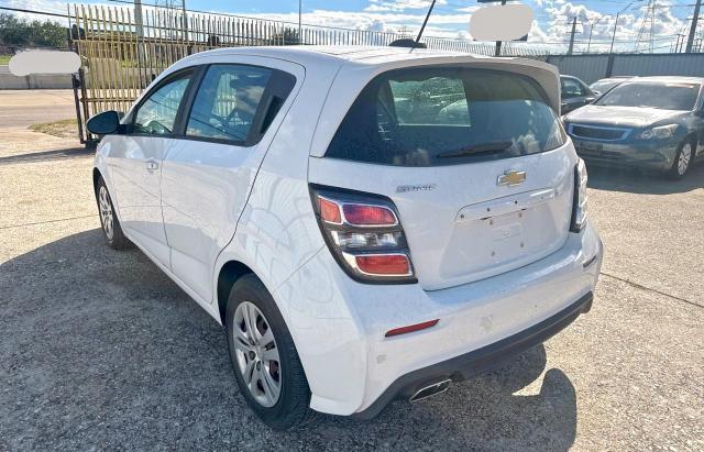 1G1JG6SH9J4110845 - 2018 CHEVROLET SONIC WHITE photo 3