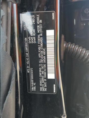 YV1612FS0D2232372 - 2013 VOLVO S60 T5 BLACK photo 12