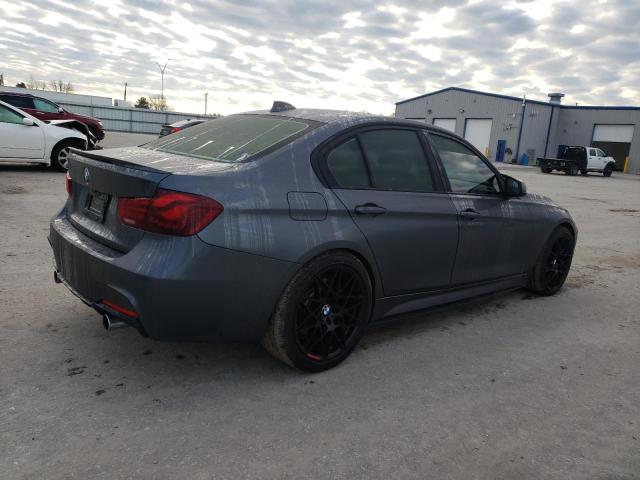 WBA8B3C58GK384076 - 2016 BMW 340 I رمادي صورة 3