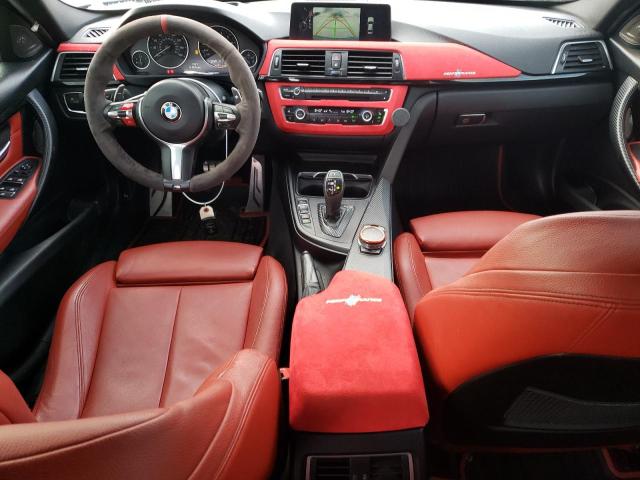 WBA8B3C58GK384076 - 2016 BMW 340 I رمادي صورة 8