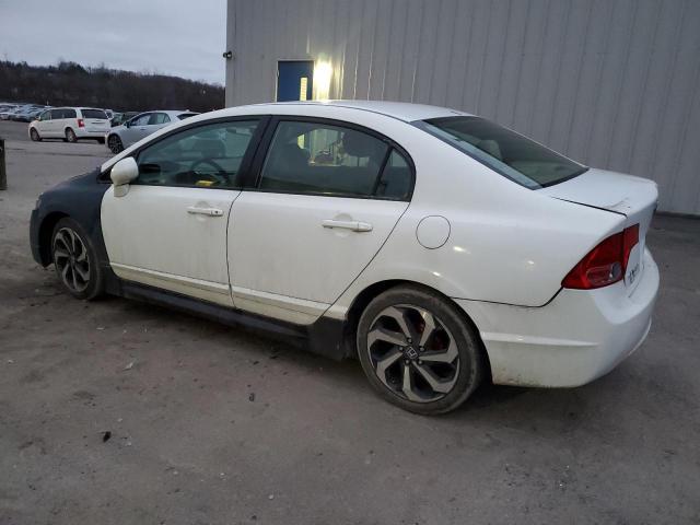 2HGFA16578H345003 - 2008 HONDA CIVIC LX WHITE photo 2