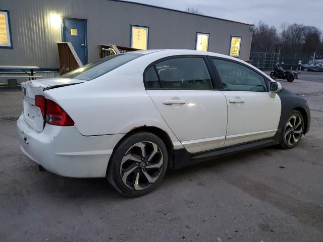 2HGFA16578H345003 - 2008 HONDA CIVIC LX WHITE photo 3