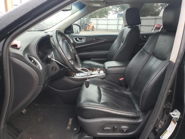 5N1AL0MM1EC514028 - 2014 INFINITI QX60 Սև լուսանկար 7