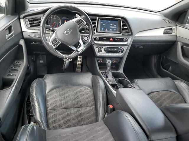 5NPE34AF3JH631434 - 2018 HYUNDAI SONATA SPORT Blanc photo 8