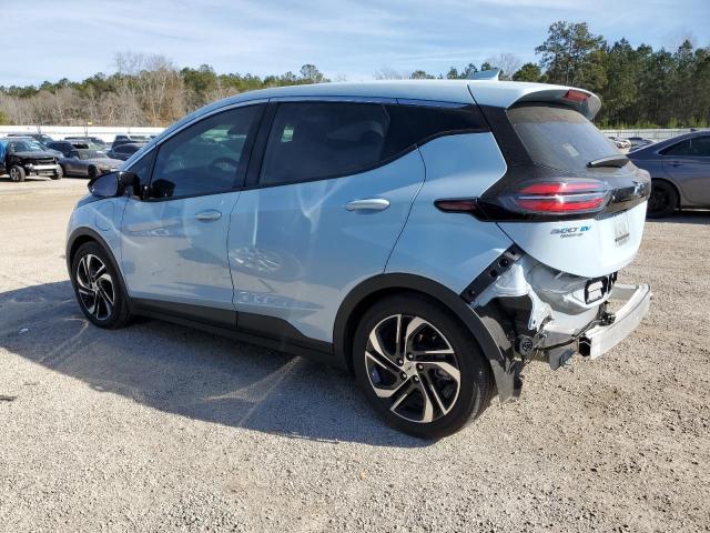 1G1FX6S03N4101984 - 2022 CHEVROLET BOLT EV 2LT BLUE photo 2