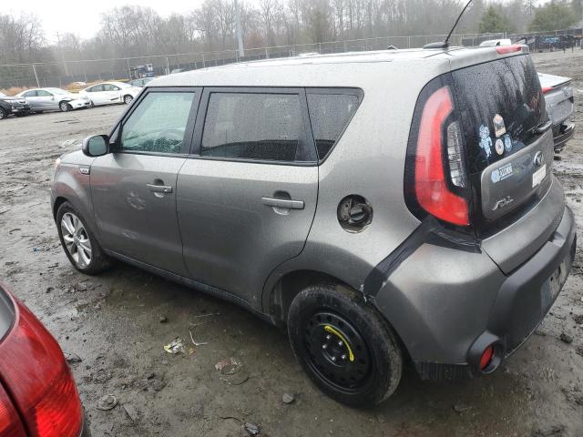 KNDJP3A5XF7180891 - 2015 KIA SOUL + GRAY photo 2