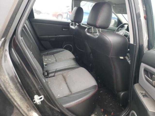JM1BK34M381818927 - 2008 MAZDA SPEED 3 BLACK photo 10