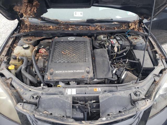 JM1BK34M381818927 - 2008 MAZDA SPEED 3 BLACK photo 11