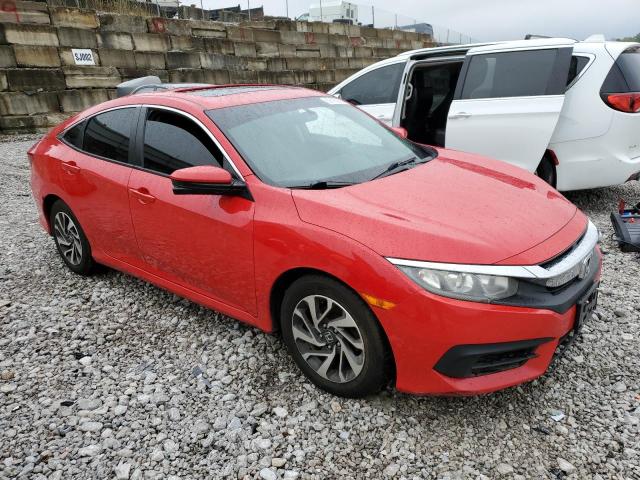 2HGFC2F70GH552073 - 2016 HONDA CIVIC EX RED photo 4