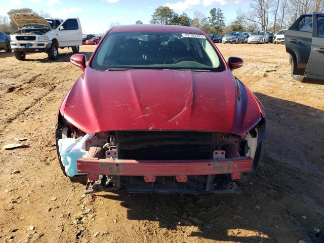 3FA6P0HD0ER342977 - 2014 FORD FUSION SE RED photo 5