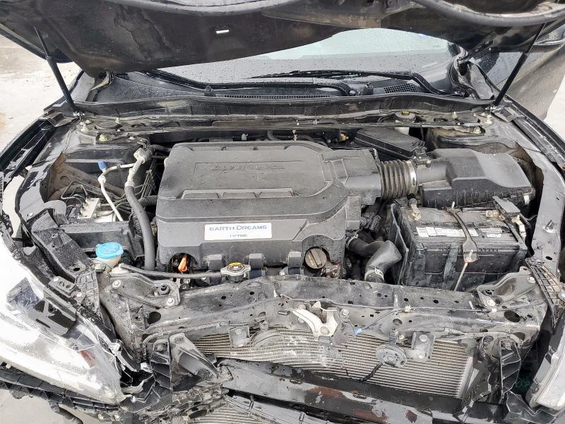 1HGCR3F85GA017738 - 2016 HONDA ACCORD EXL BLACK photo 11