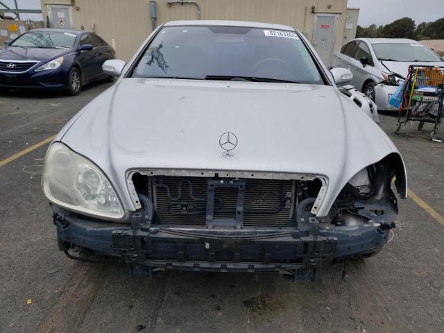 WDBNG70J45A453279 - 2005 MERCEDES-BENZ S 430 GRAY photo 5