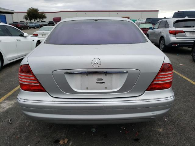 WDBNG70J45A453279 - 2005 MERCEDES-BENZ S 430 GRAY photo 6