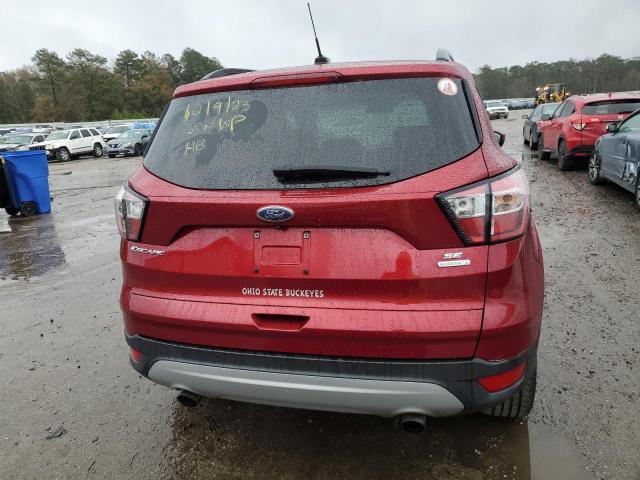 1FMCU0GD9HUE04277 - 2017 FORD ESCAPE SE RED photo 6