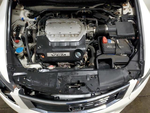 1HGCP36868A047029 - 2008 HONDA ACCORD EXL თეთრი ფოტო 11